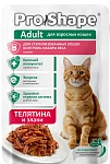 ProShape Пауч Adult Cat (Телятина, злаки)